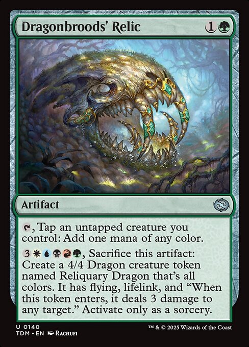 Dragonbroods' Relic (140) [Tarkir: Dragonstorm]