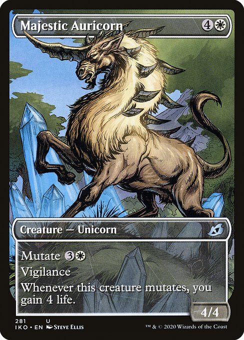Majestic Auricorn (281) [Ikoria: Lair of Behemoths] [Showcase]