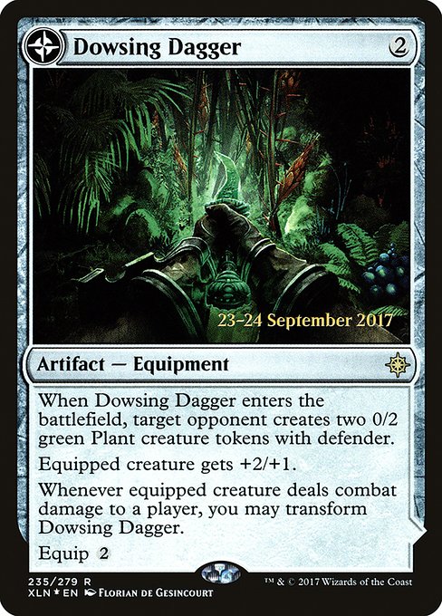 Dowsing Dagger // Lost Vale (235s) [Ixalan Promos]