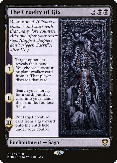 The Cruelty of Gix (87) [Dominaria United]
