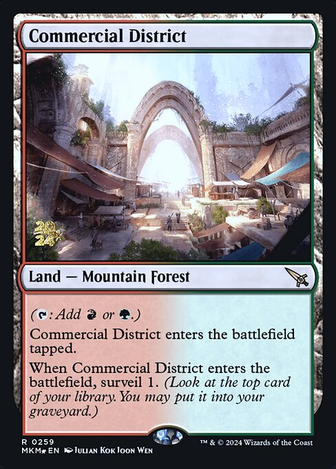 Commercial District (259s) [Murders at Karlov Manor Promos]