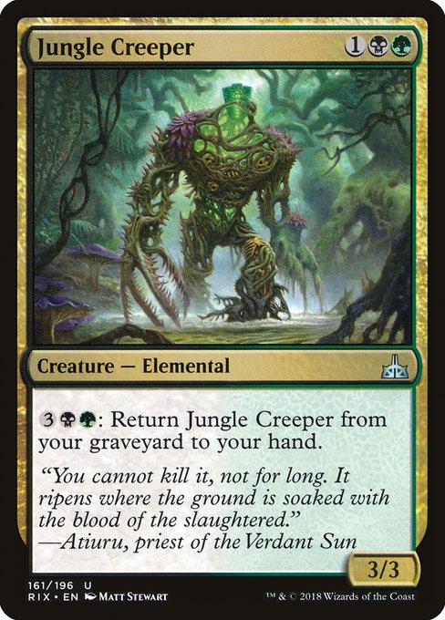 Jungle Creeper (161) [Rivals of Ixalan]