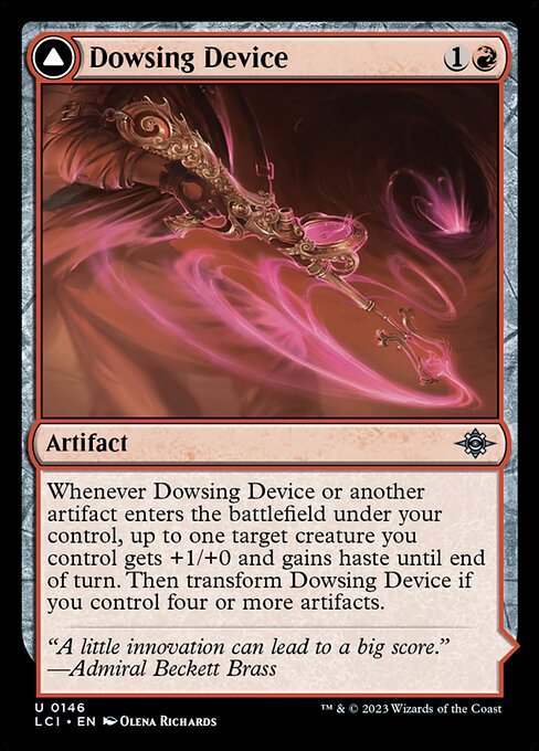 Dowsing Device // Geode Grotto (146) [The Lost Caverns of Ixalan]