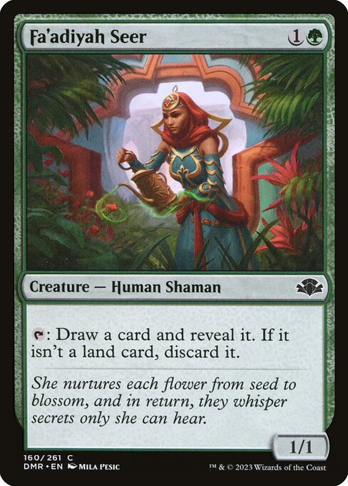 Fa'adiyah Seer (160) [Dominaria Remastered]
