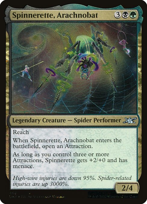 Spinnerette, Arachnobat (466) [Unfinity]