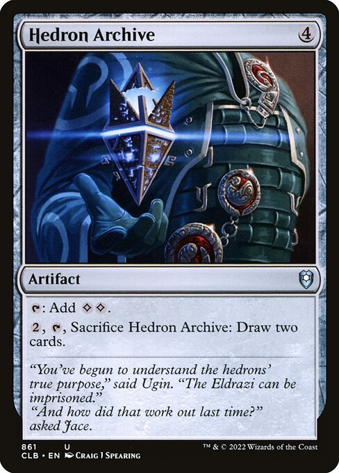 Hedron Archive (861) [Commander Legends: Battle for Baldur's Gate]