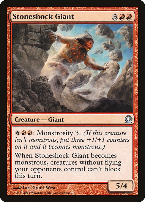 Stoneshock Giant (142) [Theros]