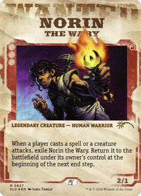 Norin the Wary // Norin the Wary (827) [Secret Lair Drop] Reverse