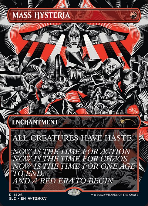 Mass Hysteria (1426) [Secret Lair Drop] [Full Art]