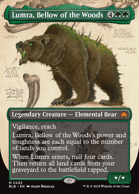 Lumra, Bellow of the Woods (293) [Bloomburrow]