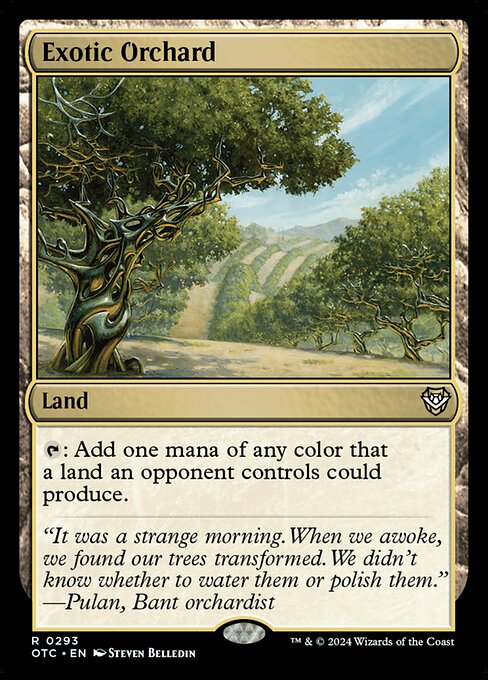 Exotic Orchard (293) [Outlaws of Thunder Junction Commander]