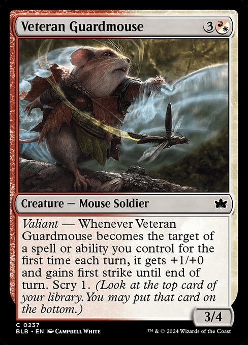 Veteran Guardmouse (237) [Bloomburrow]