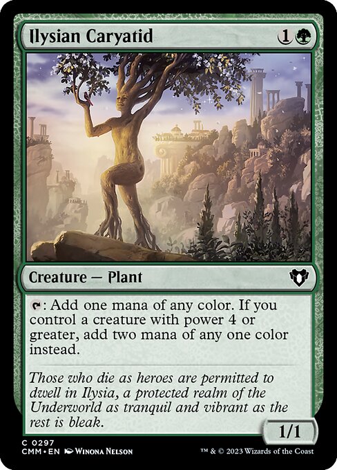 Ilysian Caryatid (297) [Commander Masters]
