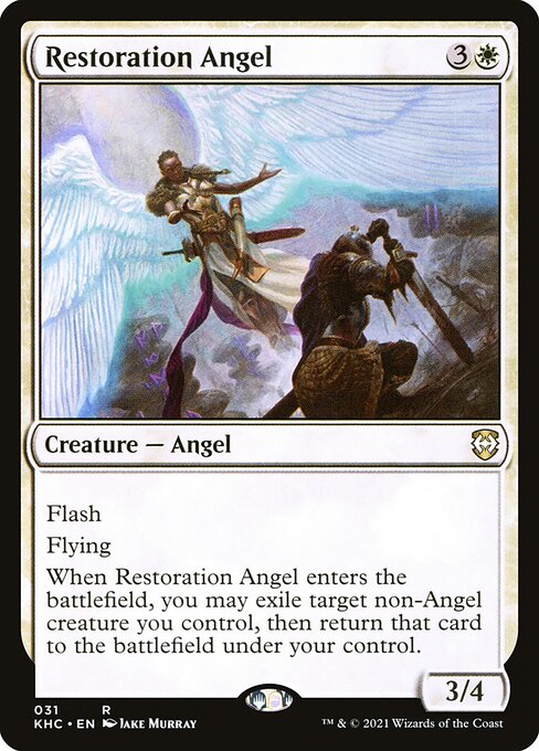 Restoration Angel (31) [Kaldheim Commander]