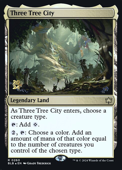 Three Tree City (260s) [Bloomburrow Promos]