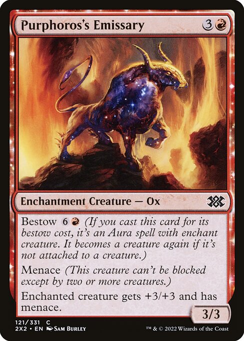 Purphoros's Emissary (121) [Double Masters 2022]