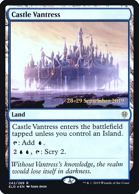 Castle Vantress (242s) [Throne of Eldraine Promos]