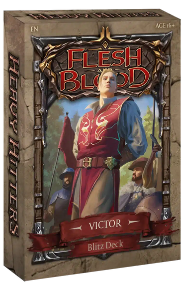 Flesh and Blood Heavy Hitters Victor Blitz Deck image 0