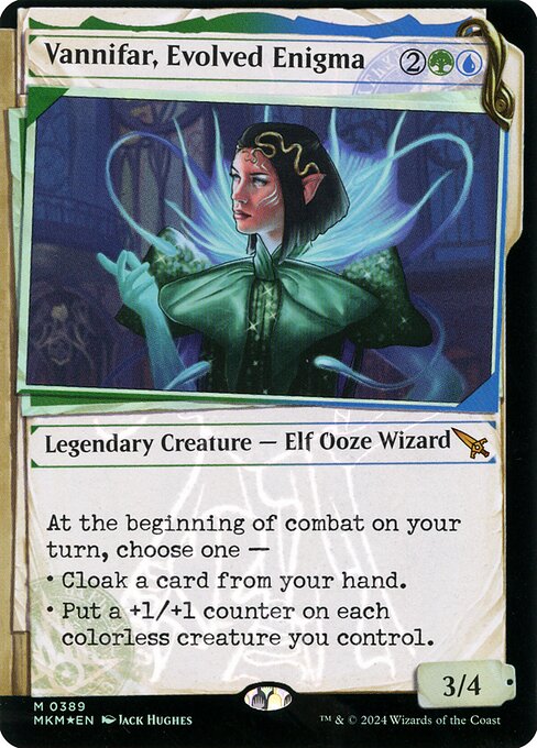 Vannifar, Evolved Enigma (389) [Murders at Karlov Manor] [Showcase]