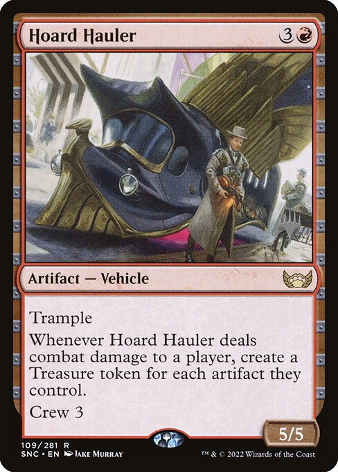 Hoard Hauler (109p) [Streets of New Capenna Promos]