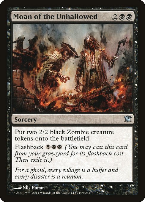 Moan of the Unhallowed (109) [Innistrad]