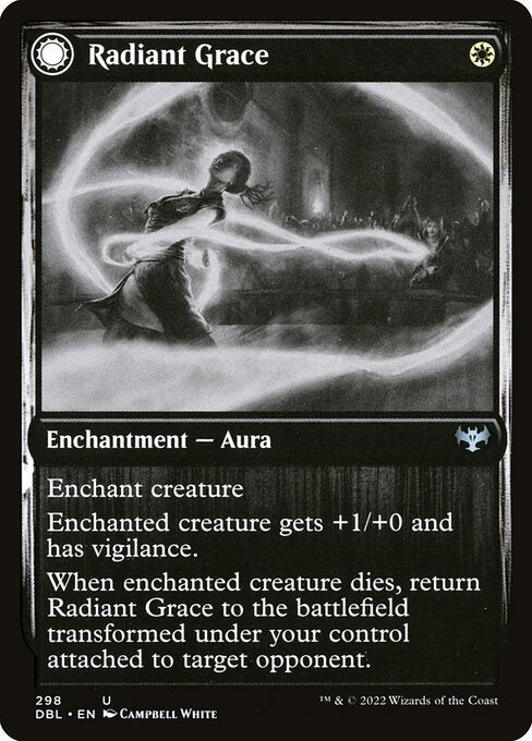Radiant Grace // Radiant Restraints (298) [Innistrad: Double Feature]
