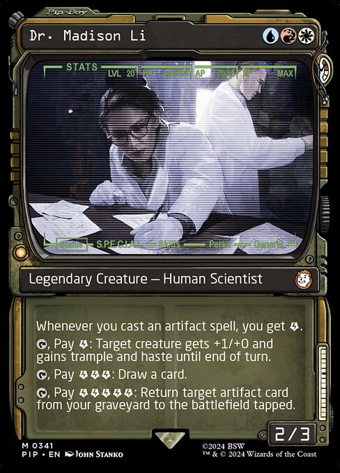 Dr. Madison Li (341) [Fallout] [Showcase]