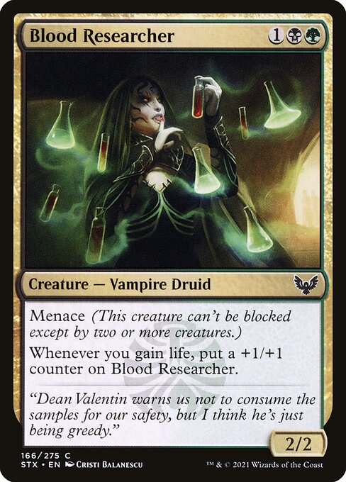 Blood Researcher (166) [Strixhaven: School of Mages]