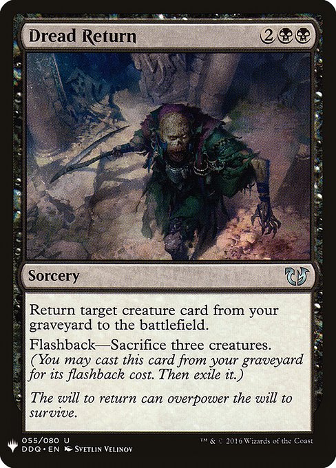 Dread Return (DDQ-55) [The List]