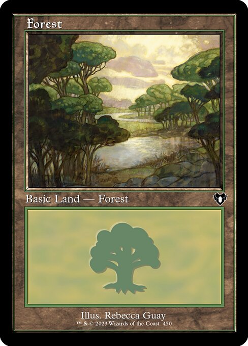 Forest (450) [Commander Masters]