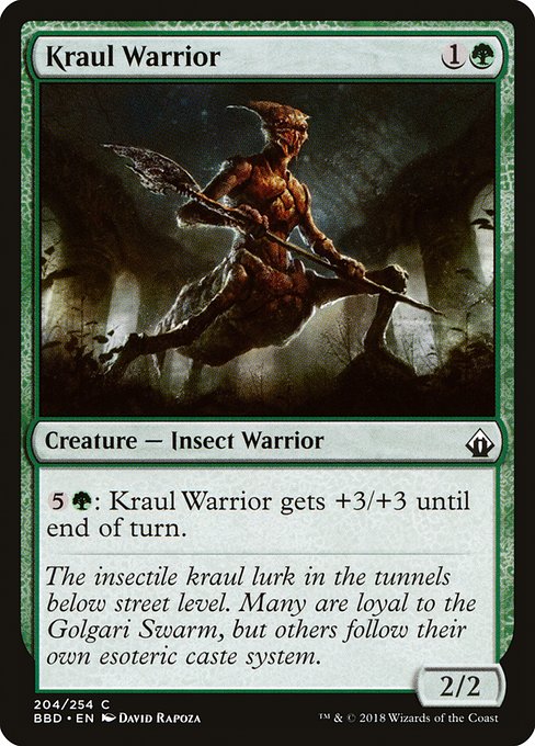 Kraul Warrior (204) [Battlebond]
