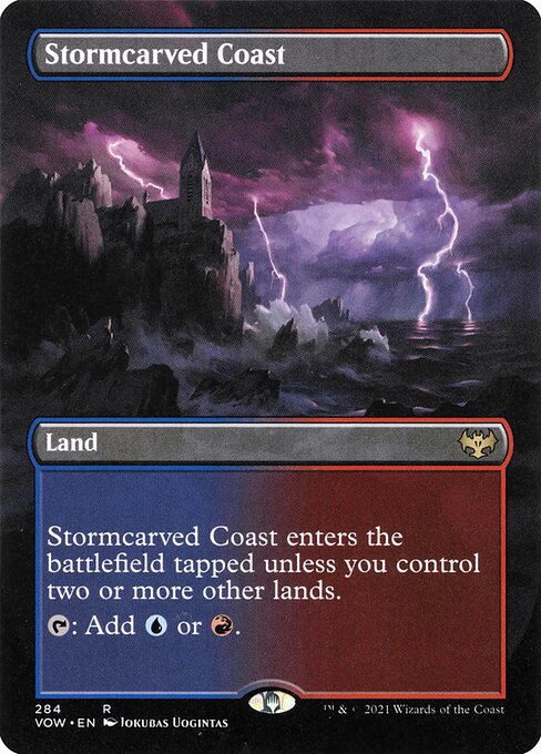 Stormcarved Coast (284) [Innistrad: Crimson Vow] [Borderless]