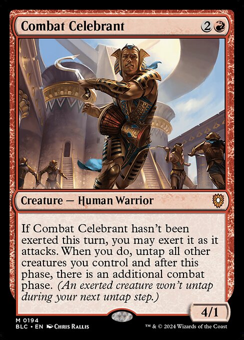 Combat Celebrant (194) [Bloomburrow Commander]