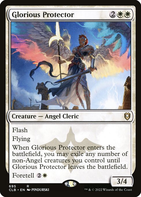 Glorious Protector (695) [Commander Legends: Battle for Baldur's Gate]