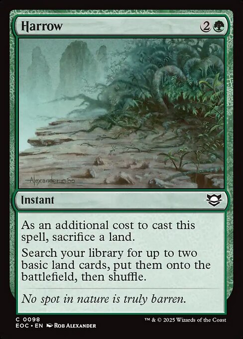 Harrow (98) [Edge of Eternities Commander]
