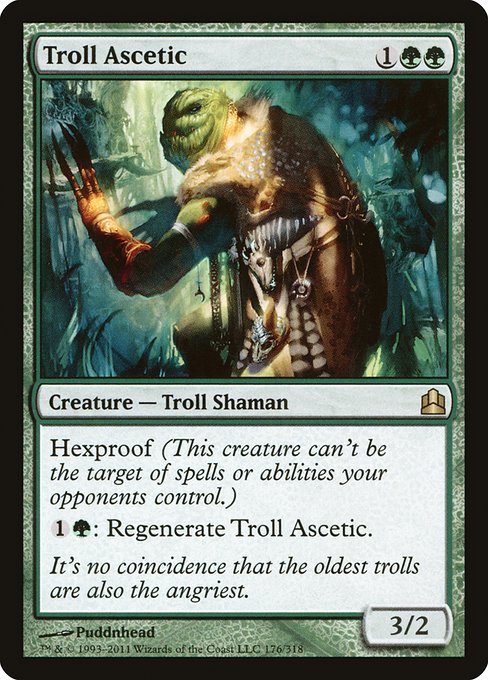 Troll Ascetic (176) [Commander 2011]