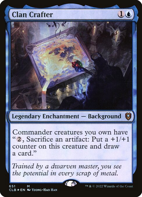 Clan Crafter (651) [Commander Legends: Battle for Baldur's Gate]
