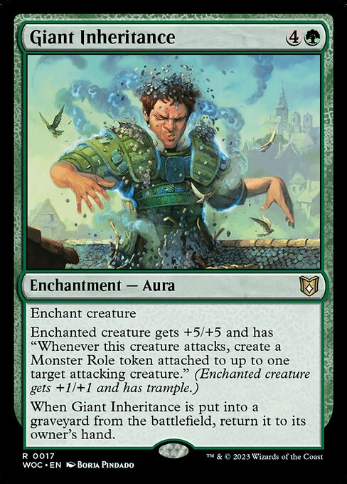 Giant Inheritance (17) [Wilds of Eldraine Commander]