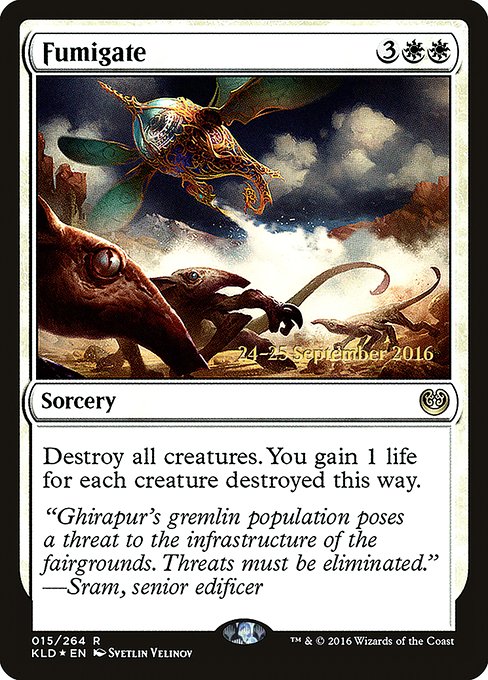 Fumigate (15s) [Kaladesh Promos]