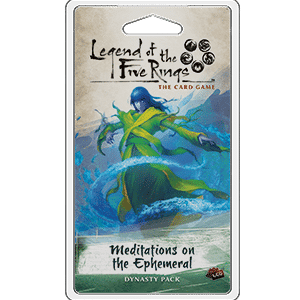 L5R LCG Meditations on the Ephemeral L5C07 image 0