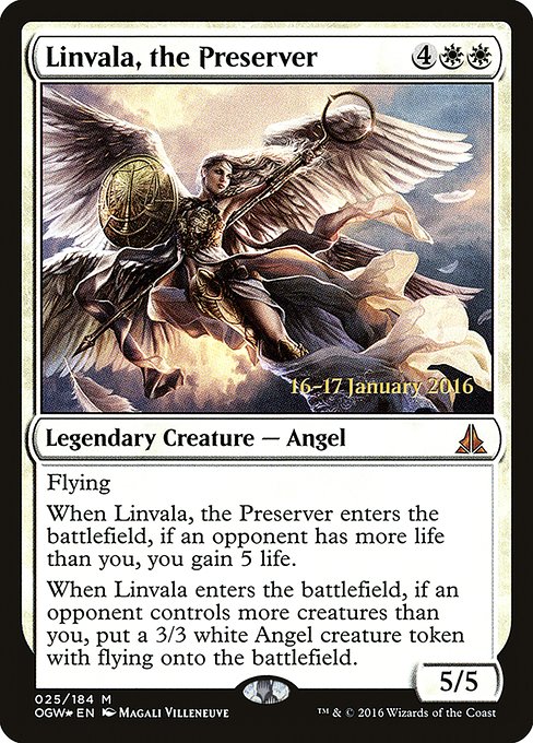 Linvala, the Preserver (25s) [Oath of the Gatewatch Promos]