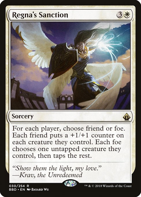 Regna's Sanction (30) [Battlebond]