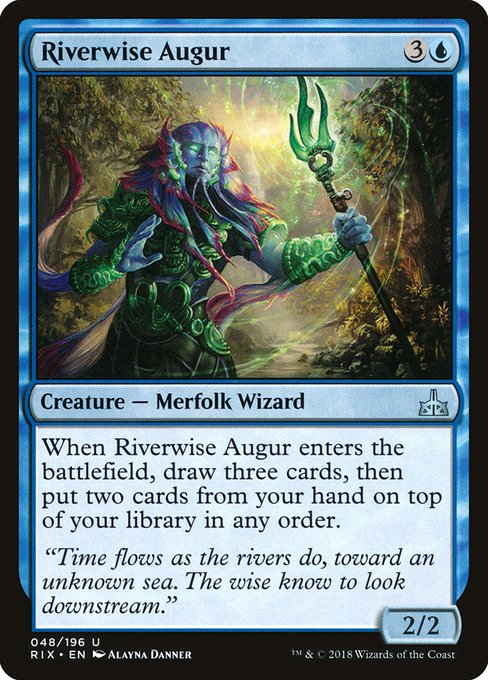 Riverwise Augur (48) [Rivals of Ixalan]