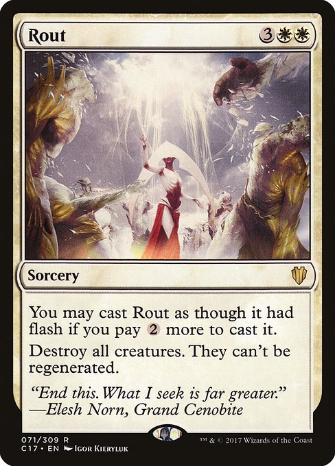 Rout (71) [Commander 2017]