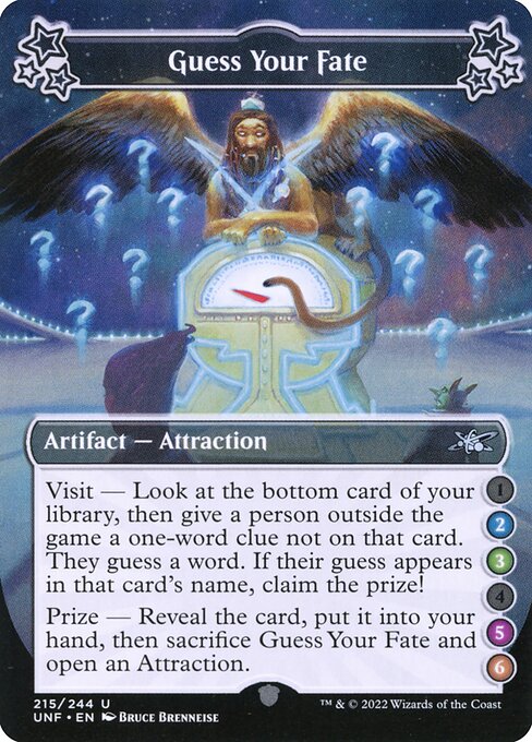 Guess Your Fate (215b) [Unfinity]