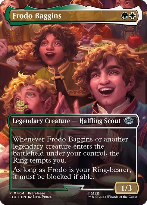 Frodo Baggins (404s) [Tales of Middle-earth Promos] [Borderless]