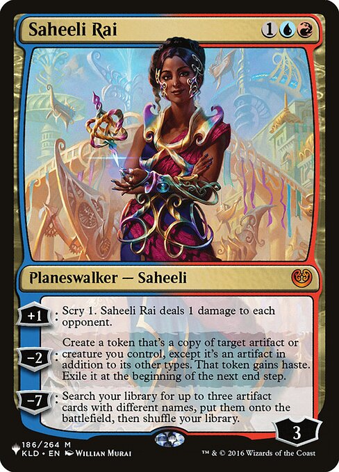 Saheeli Rai (KLD-186) [The List]