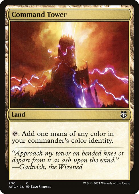Command Tower (230) [Forgotten Realms Commander]