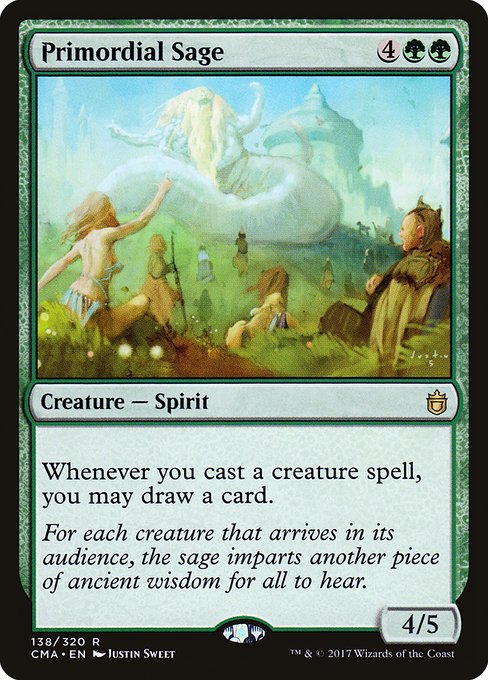Primordial Sage (138) [Commander Anthology]