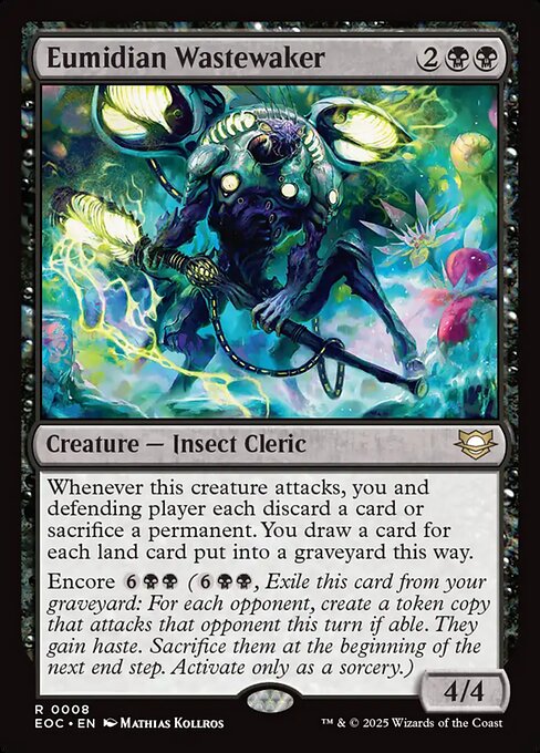 Eumidian Wastewaker (8) [Edge of Eternities Commander]